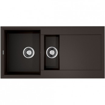 Мойка OMOIKIRI SAKAIME 100-2-DC Tetogranit/темный шоколад Мойка OMOIKIRI SAKAIME 100-2-DC Tetogranit/темный шоколад